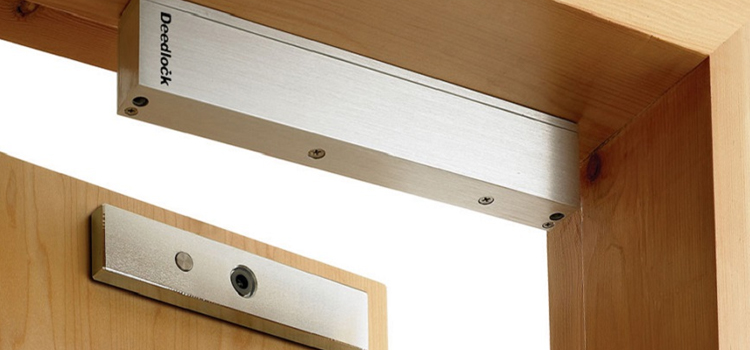 Magnetic lock installation Chino